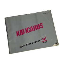 Kid Icarus NES Silver Box PAL CIB Complete 3 Screw Tested Working
