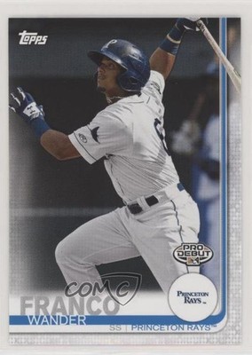 2019 Topps Pro Debut Wander Franco (Swing Follow Through) #50 7c7