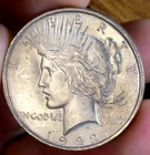 PEACE SILVER DOLLAR 1922 FROSTY UNC NICE LUSTER 90% SILVER DOLLAR