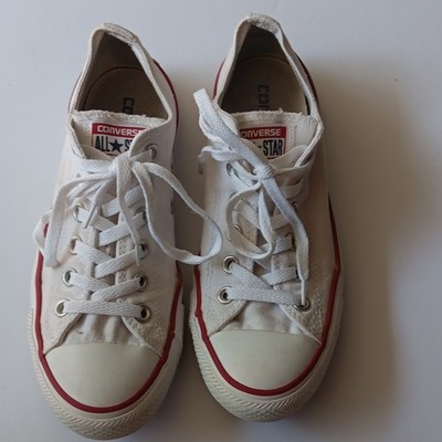 Size 6 - Converse Chuck Taylor All Star Low Optic White man 6 women's 8.
