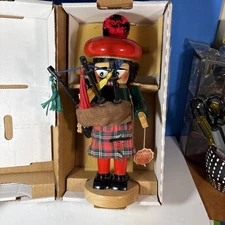 Vintage Steinbach “Chubby Scottish Bagpiper” Nutcracker #113
