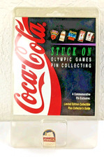 Coca Cola Stuck On 1996 Atlanta Olympics New Sealed Pin Limited Collectible