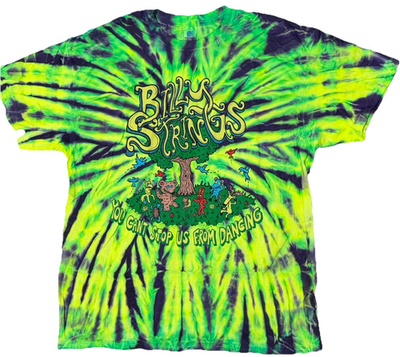 #ad Billy Strings 2026 Spring Tour Tie Dye T Shirt XL On The Line Zak Fowler BMFS $59.99