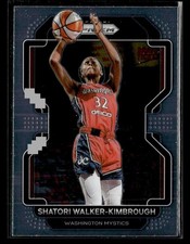 2022 Panini Prizm WNBA #54 Shatori Walker-Kimbrough Card Washington Mystics