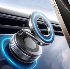 2 MagSafe Car Mount iPhone 17 16 15 14 360  Magnetic Vacuum Suction Phone Holder