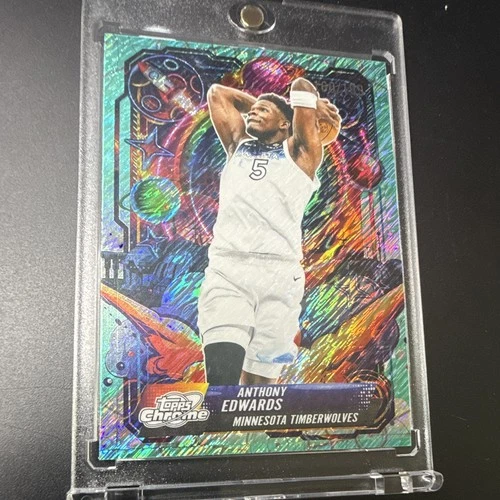 2025 Topps Cosmic Chrome Anthony Edwards Base (RAW)