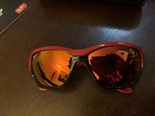 Extremely Rare 2022 Limited Edition Ferrari Ray Ban Red Sunglasses Beautiful New