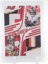 GODWIN/EVANS 2025 PANINI ABSOLUTE TEAM TANDEM DUAL PATCH GOLD /99 #TTM-TBA Q5167