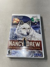 Nancy Drew: The White Wolf of Icicle Creek (Nintendo Wii, 2008) RARE SEALED