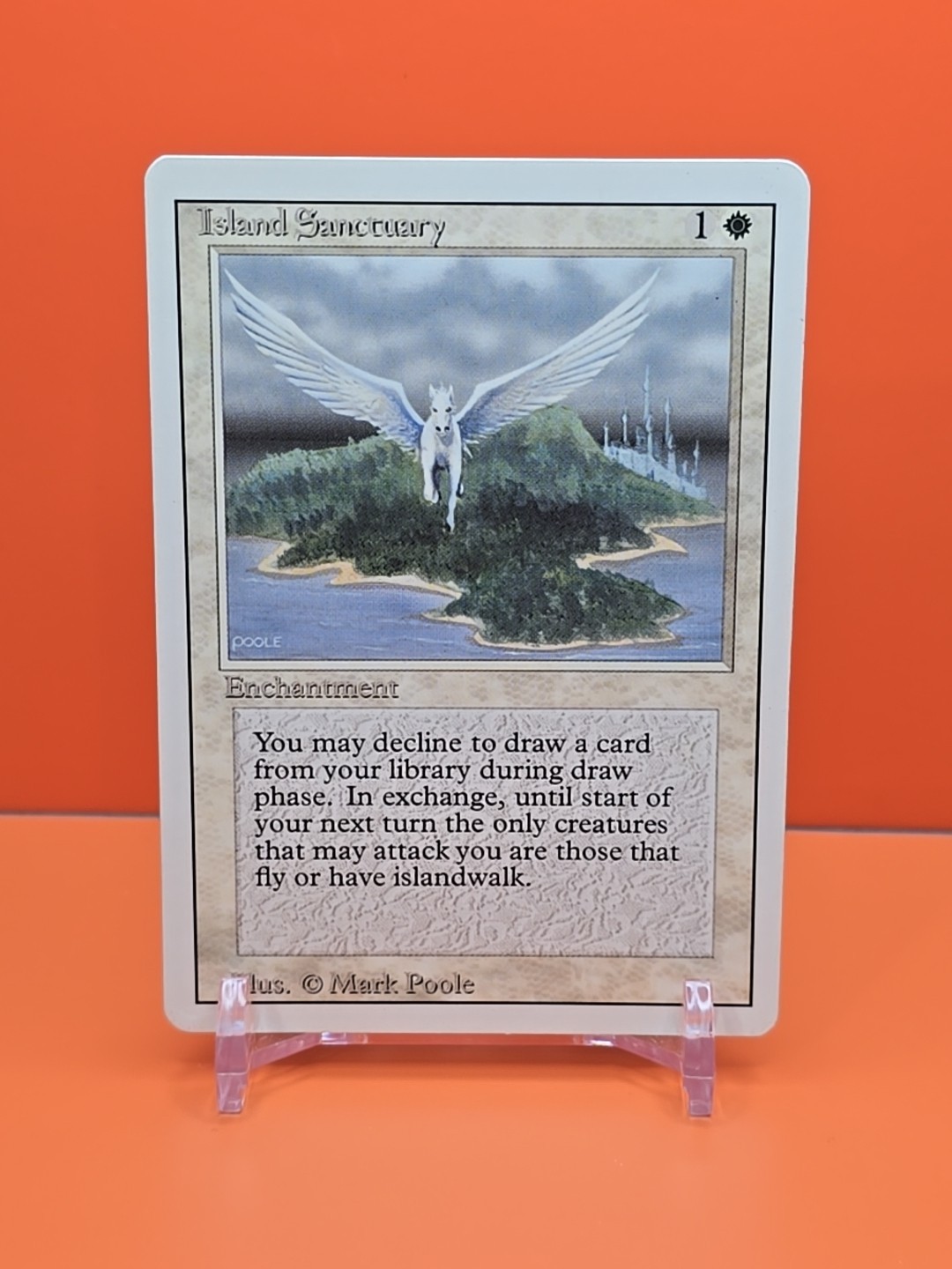 ⚪️⚪️⚪️ 1994 MAGIC THE GATHERING ISLAND SANCTUARY REVISED 3RD EDITION PLAYED ⚪️3