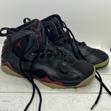 Youth Nike Air Jordan True Flight 343795-002 Basketball Shoes Suede Sneakers 6Y