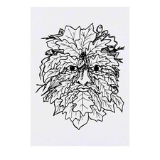'Green Man' Temporary Tattoos / Transfers TO00049622 