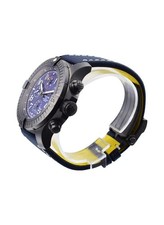 Breitling Super Avenger V13375101C1X2 New Titanium Night Mission Blue Dial Watch 4