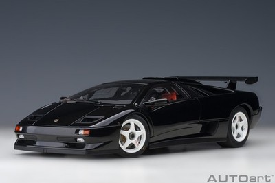 1/18 Lamborghini Diablo SV-R (Deep Black) Composite Model Car By