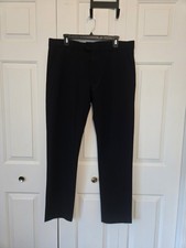 Greyson Mens Black Montauk Sport Golf Lightweight Performance Pants Size 35X30