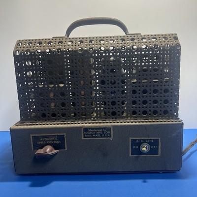 Vintage 1945 McElroy Tube Power Supply /Speed Control Unit Untested AS-IS Organ?