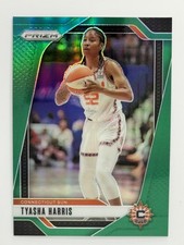 Tyasha Harris 2024 Panini Prizm WNBA GREEN PRIZM #102