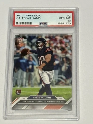 2024 Topps Now - Caleb Williams #2 /28262 (RC)