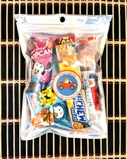 Japanese Candy Lot Treat Sweet Dagashi 1 Bundle Gum Hi Chew Ramune Surprise Bag