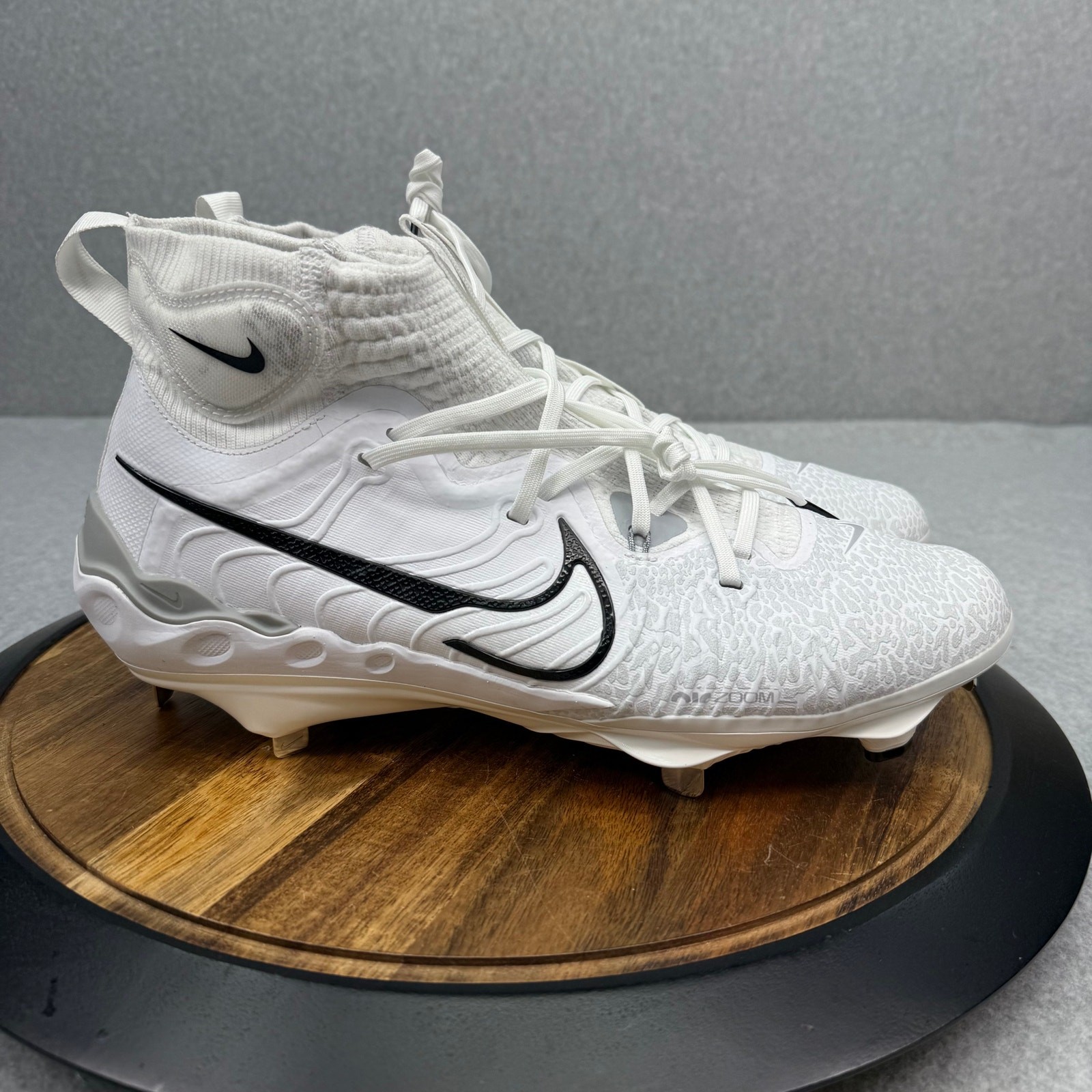 Nike Alpha Huarache NXT Baseball Cleats Men's 13 White DJ6517-100 