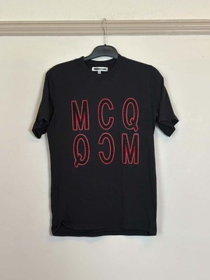 MCQ By Alexander McQueen Logo Tshirt Herren Gr. UK S
