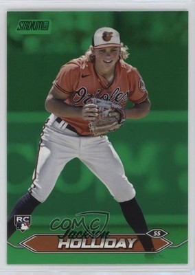 2024 Topps Stadium Club Green Foil 41/199 Jackson Holliday #211 Rookie RC 10w8