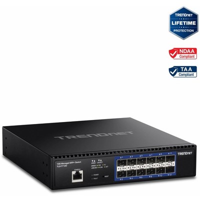 Trendnet TL2-F7120 12-Port 10G Managed SFP+ Switch 240Gbps