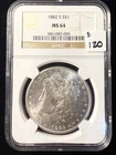 1882 S Morgan Silver Dollar NGC MS-64