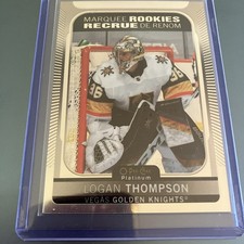 2021-22 OPC Platinum Marquee Rookies #239 Logan Thompson RC