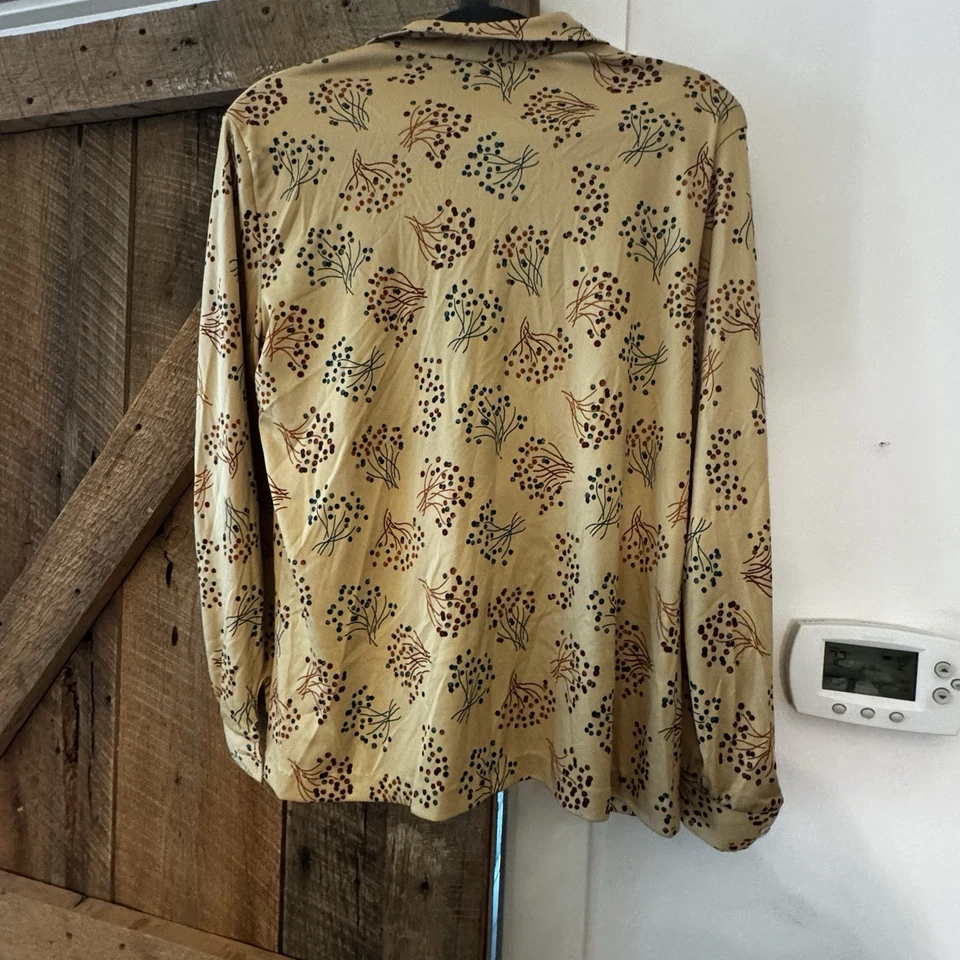 Vintage Sears Floral Women’s Perma-Press Blouse Size 18 - Image 4 of 4