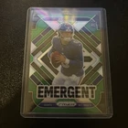 2025 Panini Prizm - Emergent Jaxson Dart #6 Green Prizm (RC)