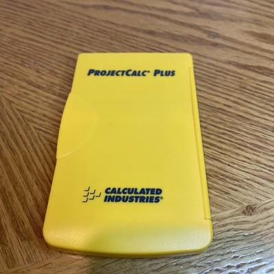 ProjectCalc Plus Calculator Model 8525 Calculated Industries