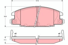 Kits de frein Isuzu D-MAX