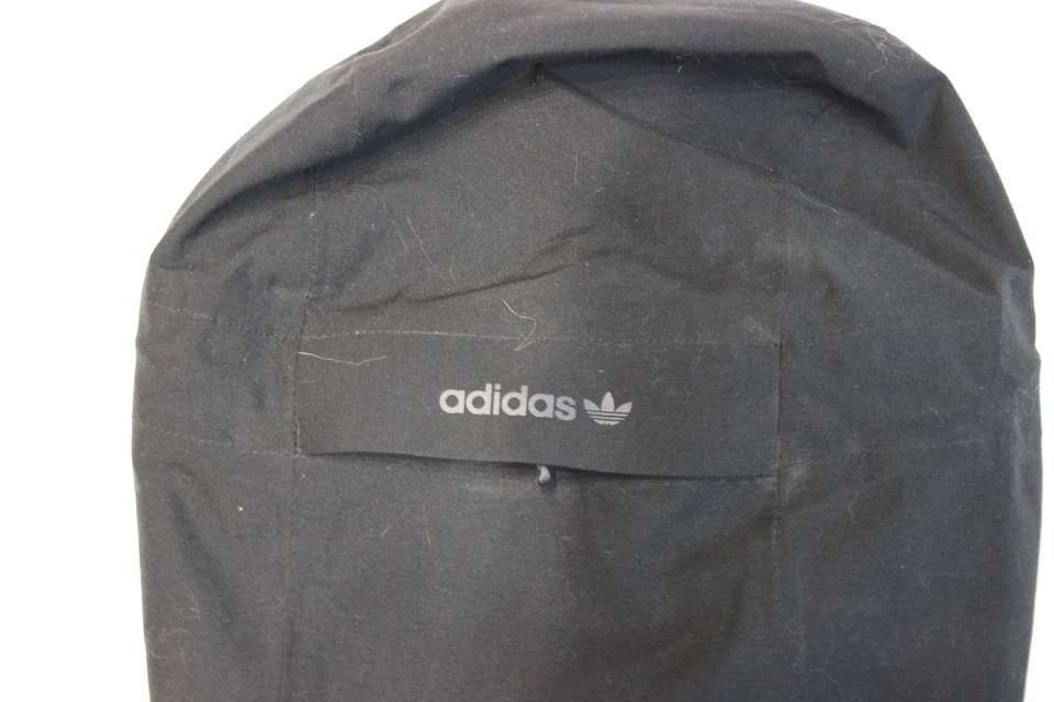 Adidas Snowboarding Men's Jacket Size M Grey Shell Black Sleeves Blue Liner Zip - Image 4 of 4