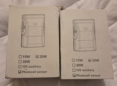 Superbrightleds 20W Photocell Sensor LED Wall Pack, Open Box, 2 Lights/Units