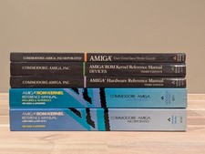 Amiga ROM Kernel Reference Manual 5 Book Lot Hardware UI 3rd Ed Commodore
