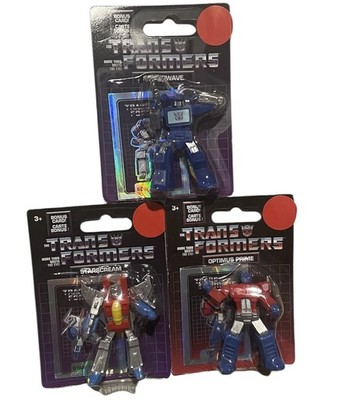 Brand New 3Pc Action Figure Transformers Collectible Good Condition