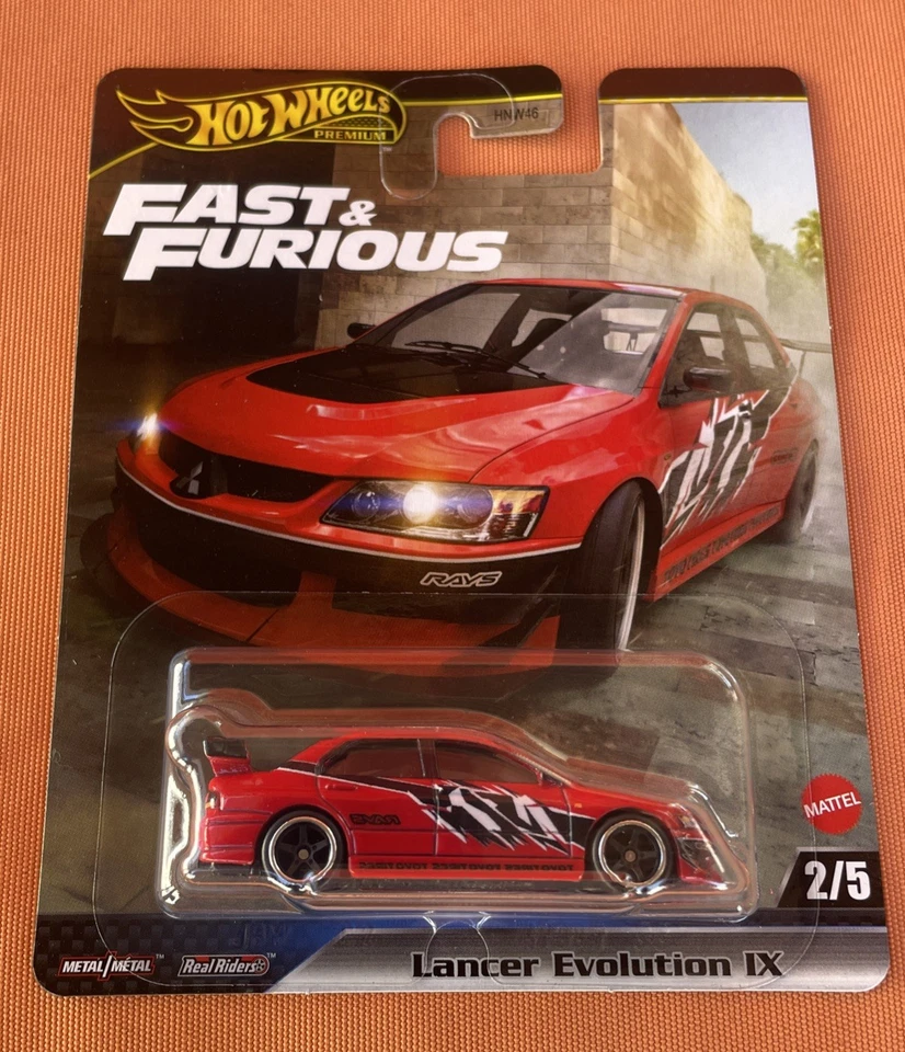 Hot Wheels 2025 Fast And Furious Lancer Evolution Ix Red - Image 3 of 4