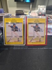 FLEER 1991 LUIS SOJO #184 With Randy Myers Back ERROR UNKOWN 1/1