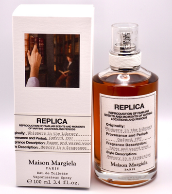 Maison Margiela Replica Whispers in the Library 100ml – With Box