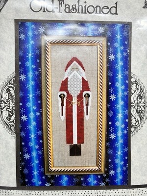 Simply Old-Fashioned Stitched St. Nick IV Cross Stitch Kitted!! Santa Retired