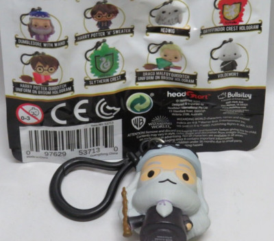 Harry Potter Albus Dumbledore Chase Black Robe Figural Keychain Mint Bag Tag