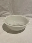 Pyrex White Clear Bottom Vintage Glass Nesting Mixing Bowl #323 Corning 1.5L