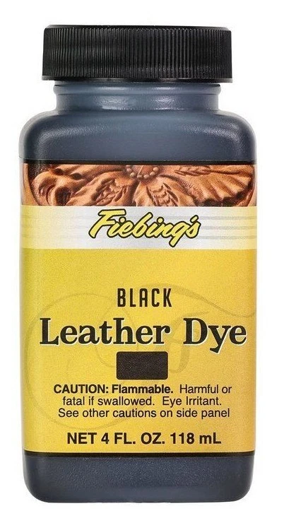 Fiebing's Leather Dye 118ml - Permanent Shoe Dye Stain Pigment - All Colours