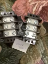 Magnum TB400-03 3 Pos  0.687" Pitch Barrier Terminal Block  Lot of 2