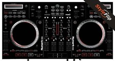 Numark NS6  Color Black  Protective Decal  StyleFlip Skins