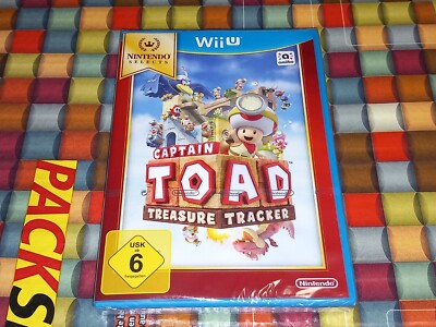 Captain Toad: Treasure Tracker Neu OVP ungeöffnet (Nintendo Wii U, 2015)