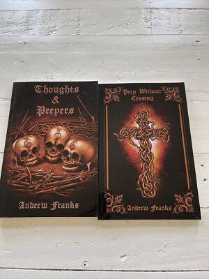 Lot Of 2 Andrew Franks Books : Prey Without Ceasing And Thoughts & Preyers