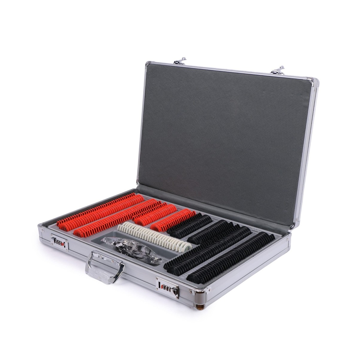 266 pcs Optical Trial Lens Set Plastic Rim Aluminium Case + Free