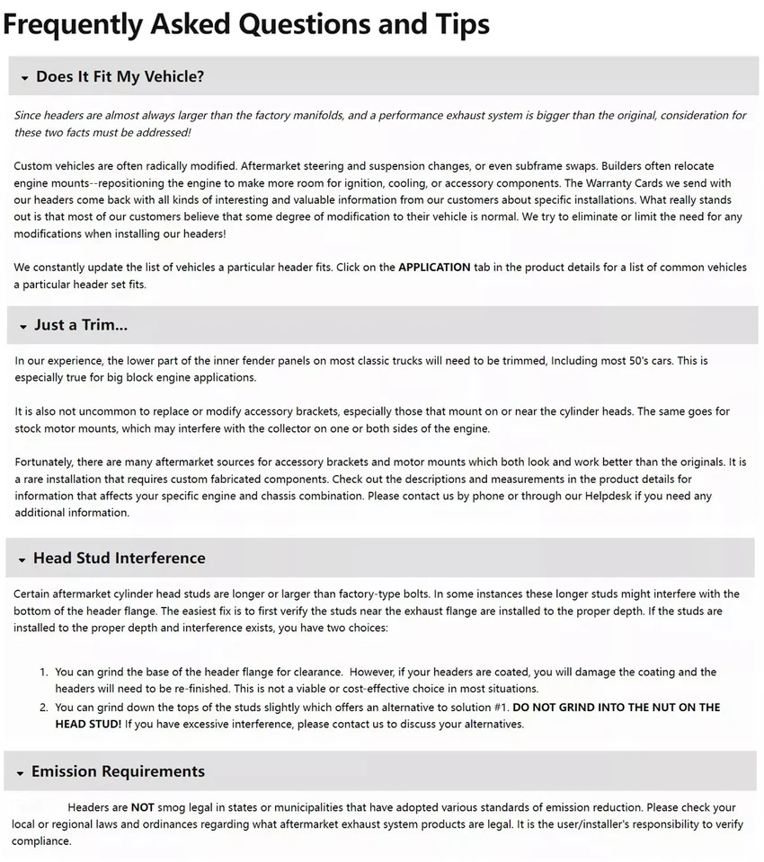 For 99-06 Chevy GMC Sierra Silverado1500 GMT800 Headers Exhaust Manifold +Y Pipe - Image 2 of 4